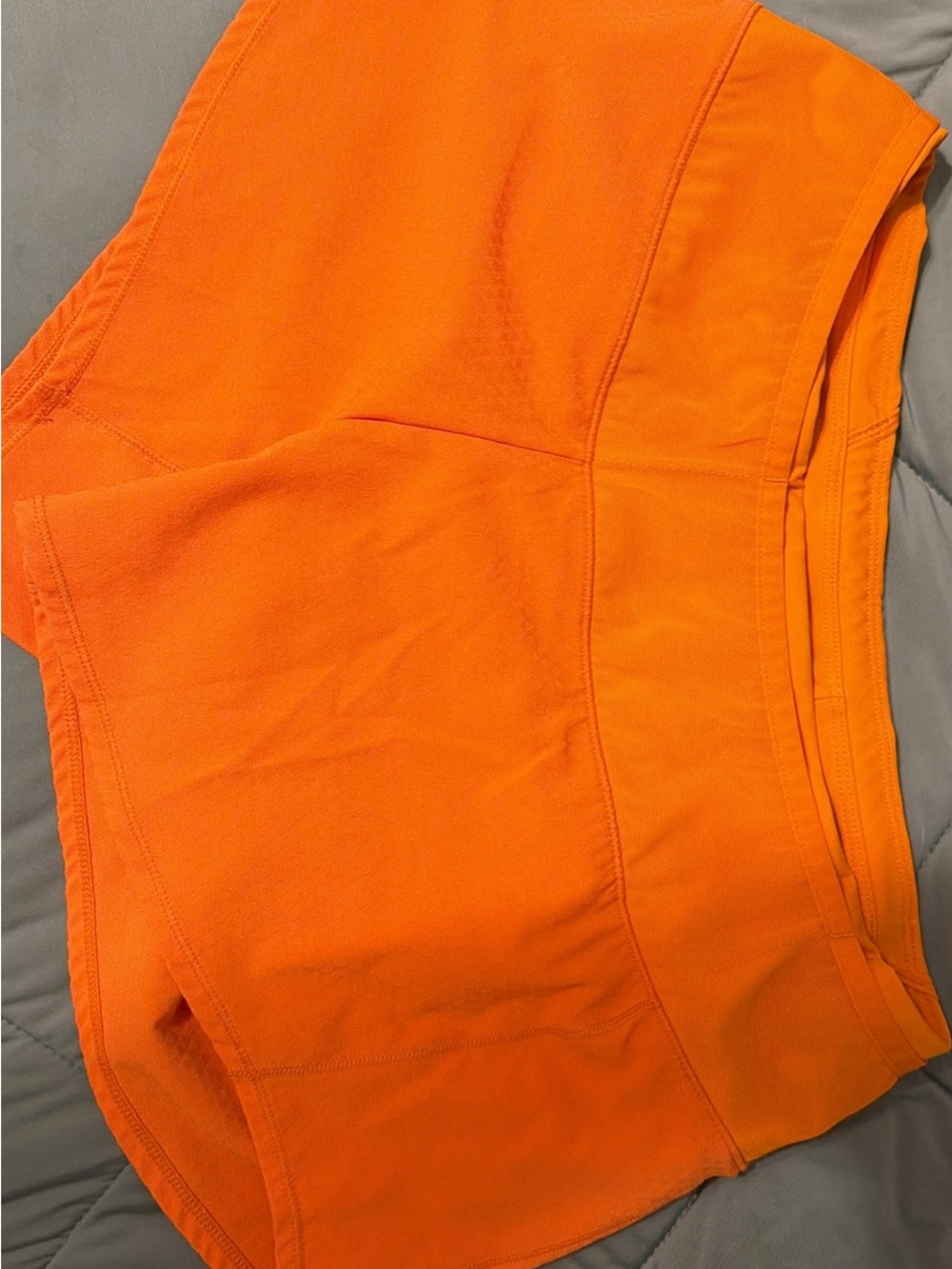 oiselle Vibrant Orange Running Shorts